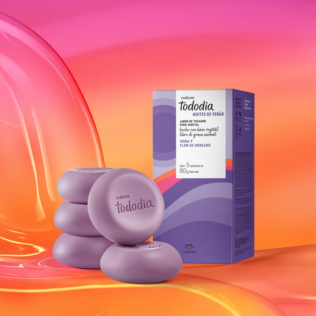 CAJA DE JABONES MORA Y FLOR DE DURAZNO 5 UND TODODIA2