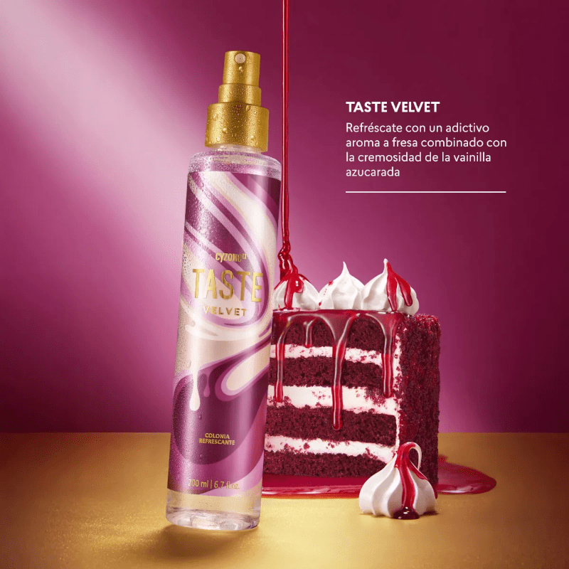 COLONIA TASTE VELVET 200 ML2