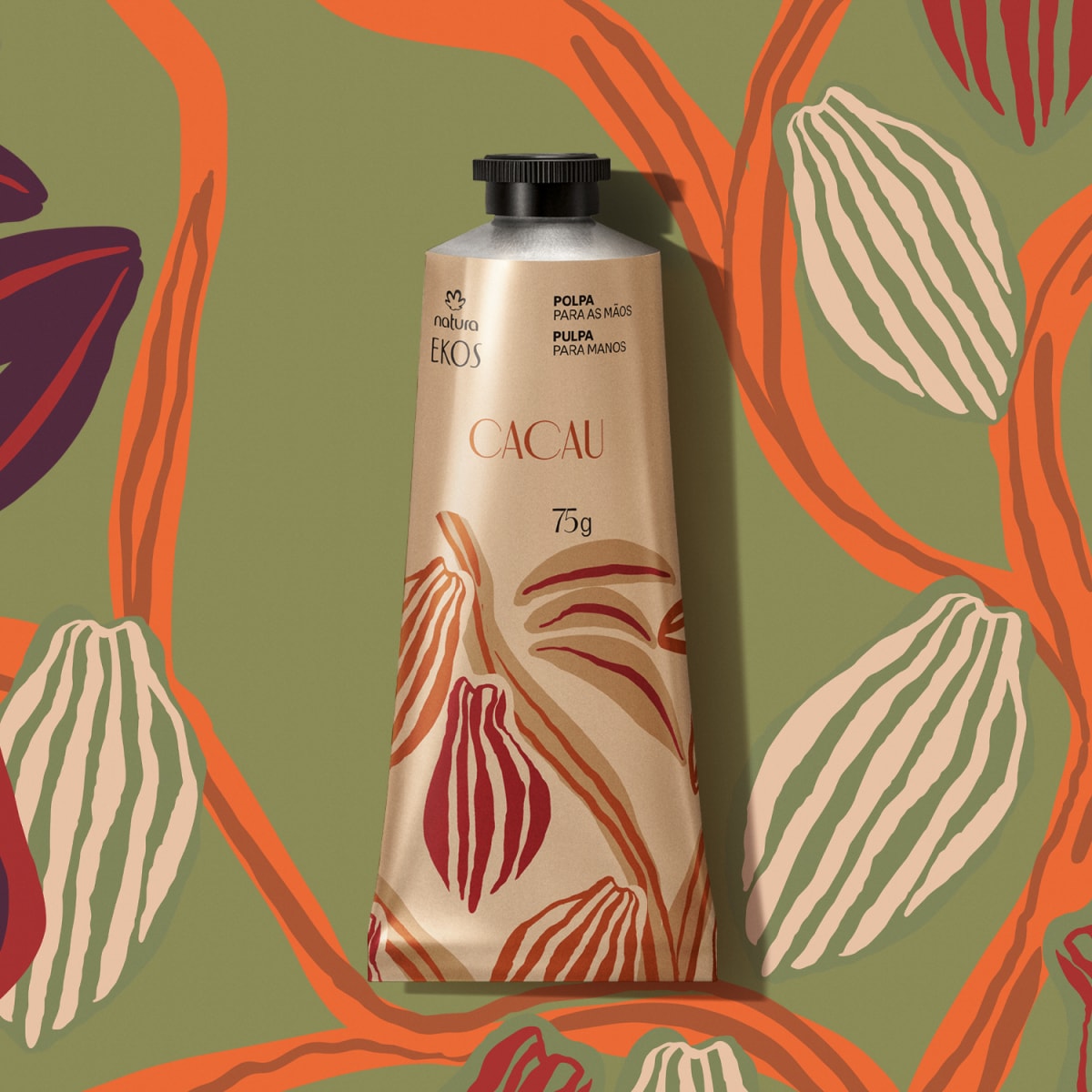 CREMA DE MANOS CACAU EKOS 75 GR2