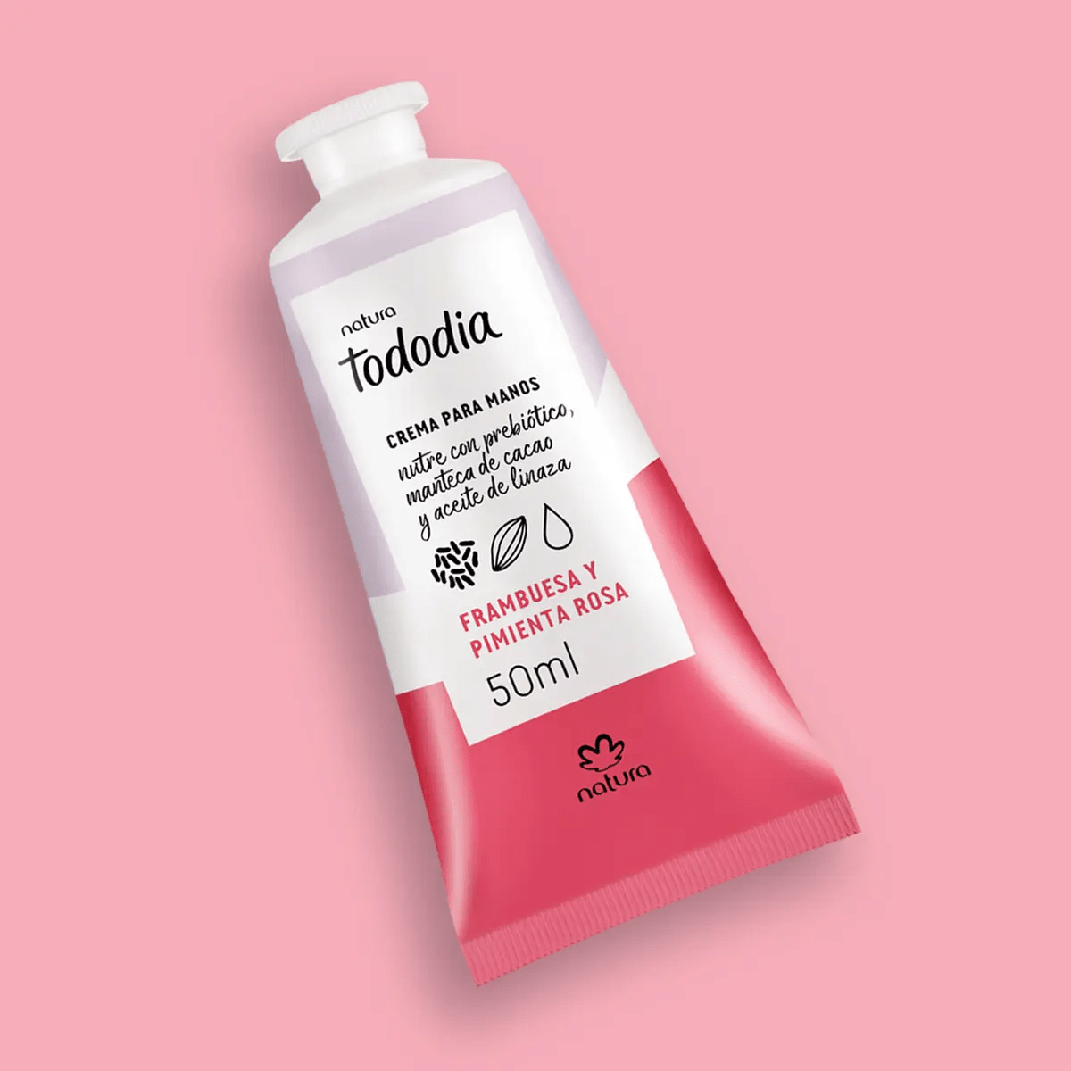 CREMA DE MANOS FRAMBUESA Y PIMIENTA ROSA TODODIA 50 ML2