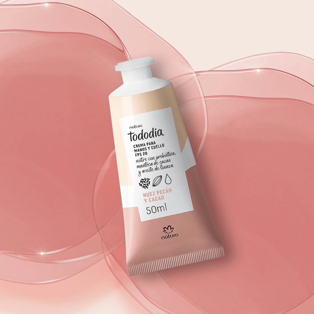 CREMA DE MANOS Y CUELLO FPS 20 NUEZ PECAN Y CACAO 50 ML2