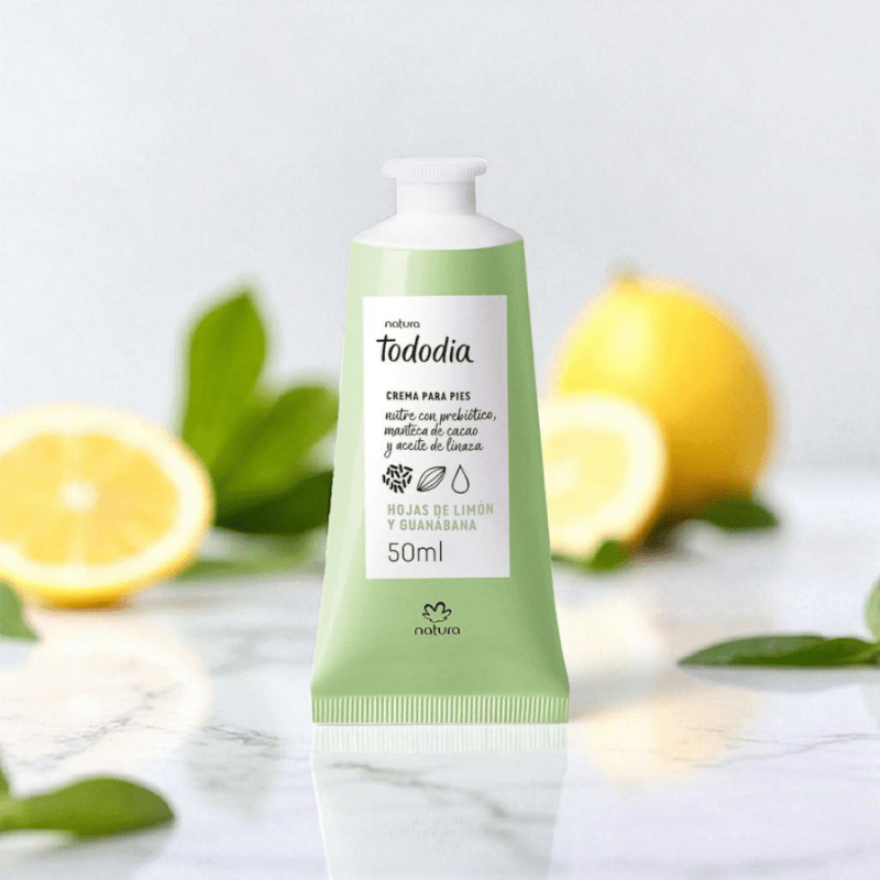 CREMA DE PIES HOJAS DE LIMON Y GUANABANA TODODIA 50 ML2