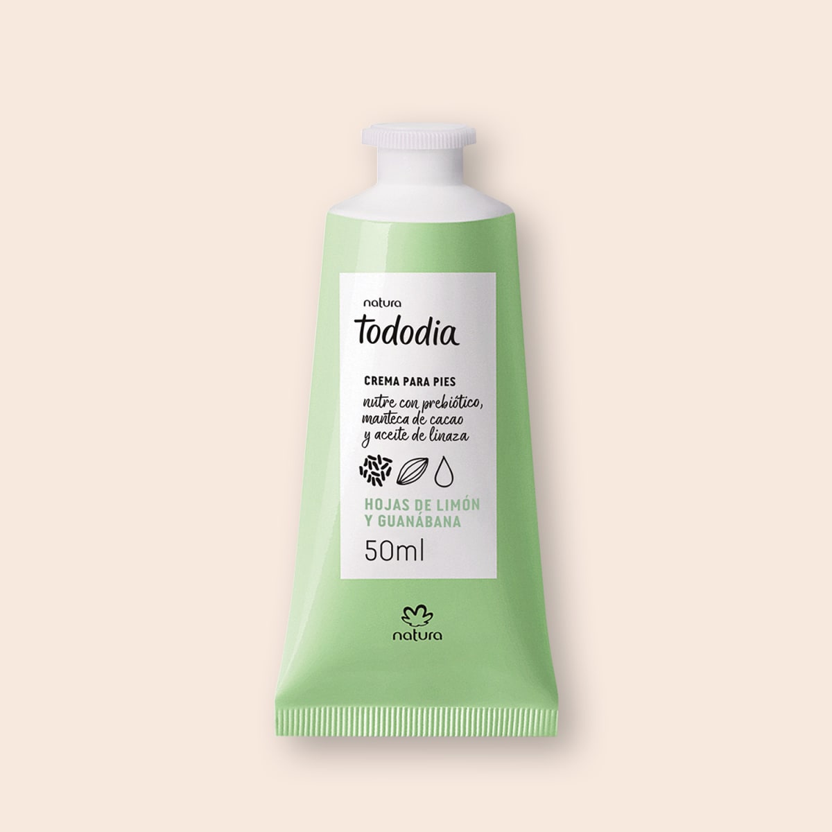 CREMA DE PIES HOJAS DE LIMON Y GUANABANA TODODIA 50 ML3