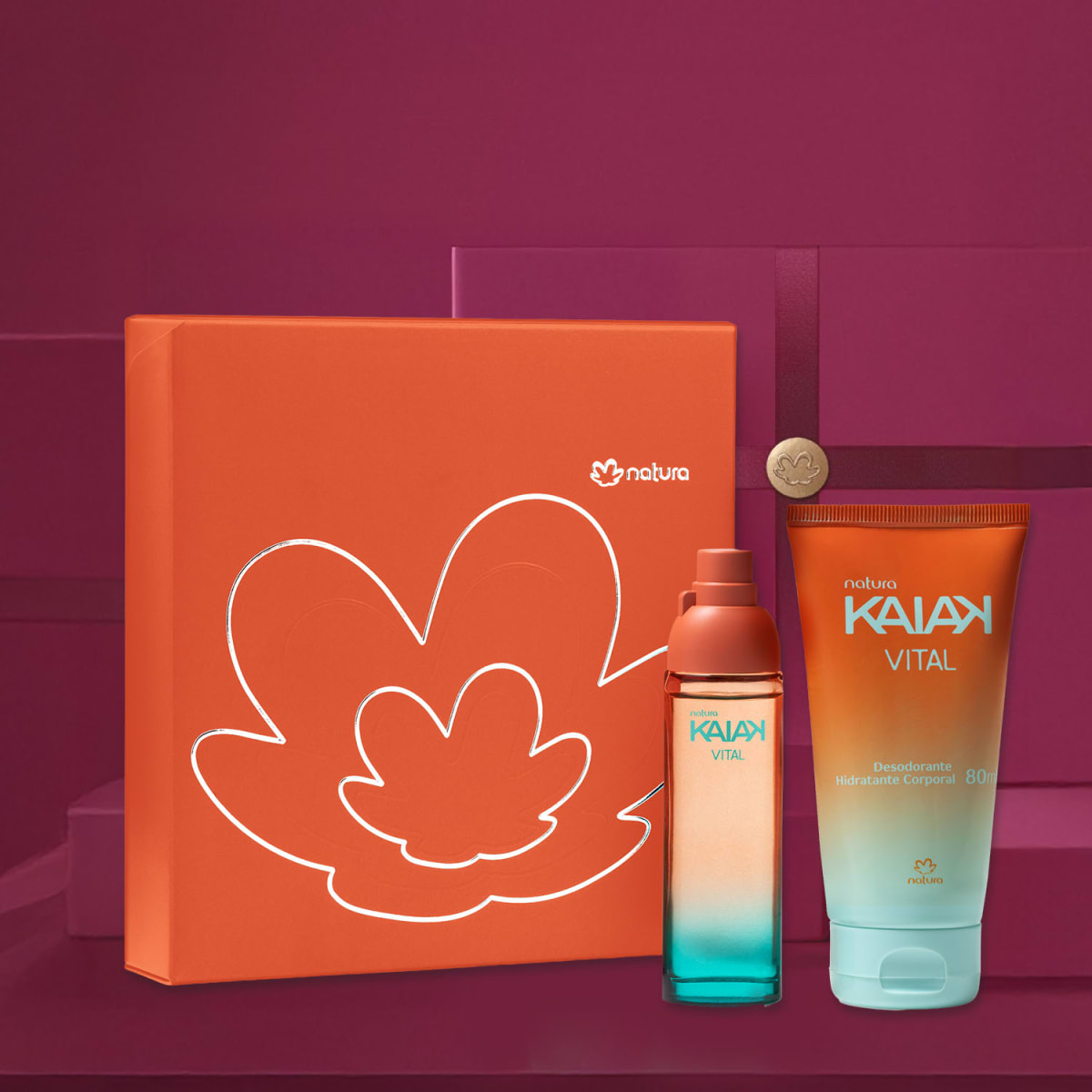 DUO KAIAK VITAL FEMENINO MINI PERFUME + CREMA CORPORAL2