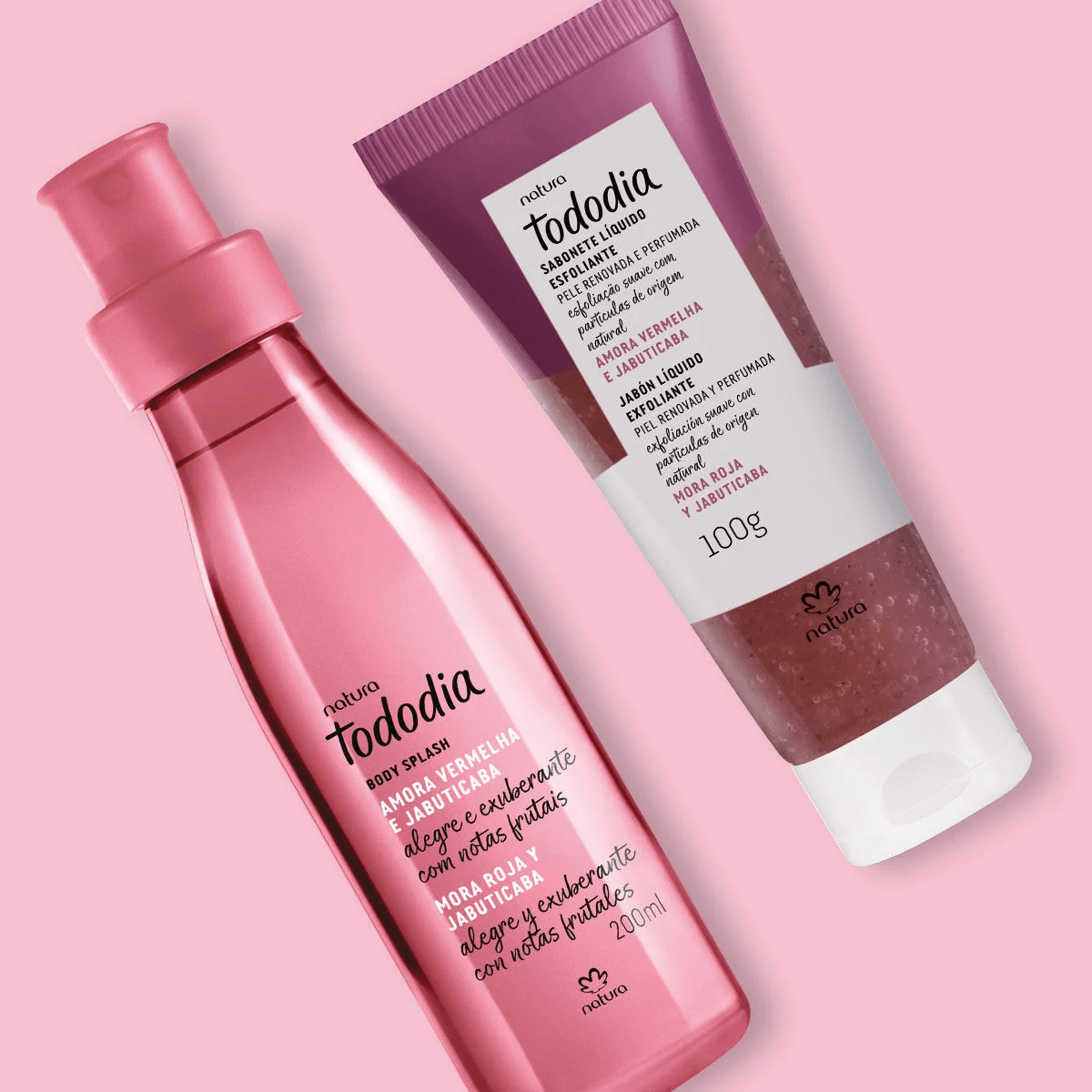 DUO MORA ROJA Y JABUTICABA TODODIA BODY SPLASH + JABON EXFOLIANTE3