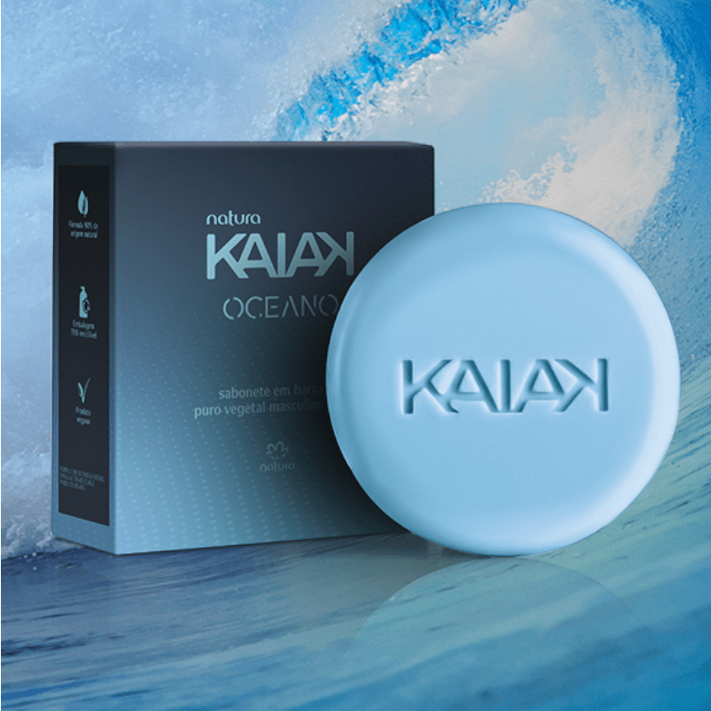JABON EN BARRA KAIAK OCEANO MASCULINO 90 G2