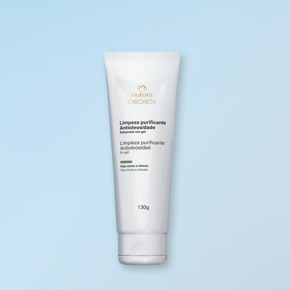 JABON EN GEL FACIAL PIEL MIXTA A OLEOSA CHRONOS 130 G2