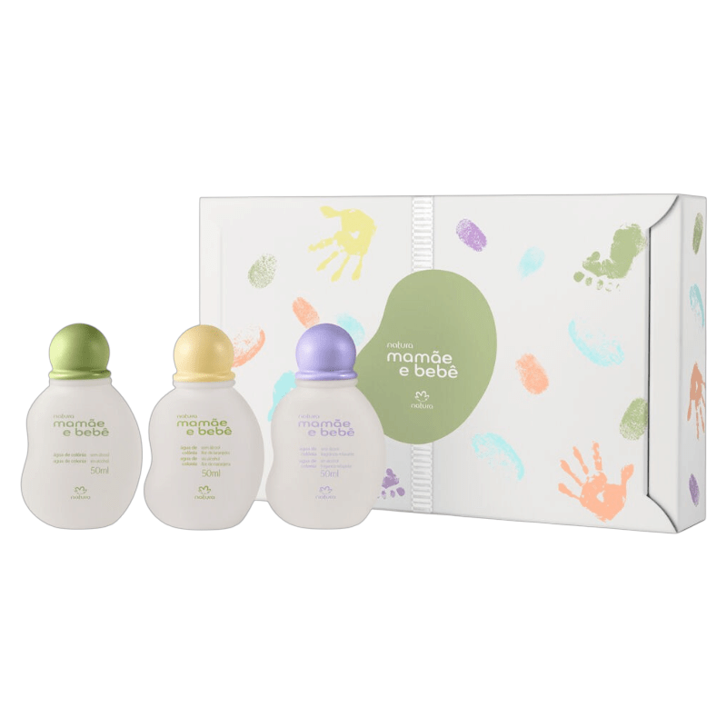 KIT 3 COLONIAS MIXTOS MAMA Y BEBE 50 ML C/U 0