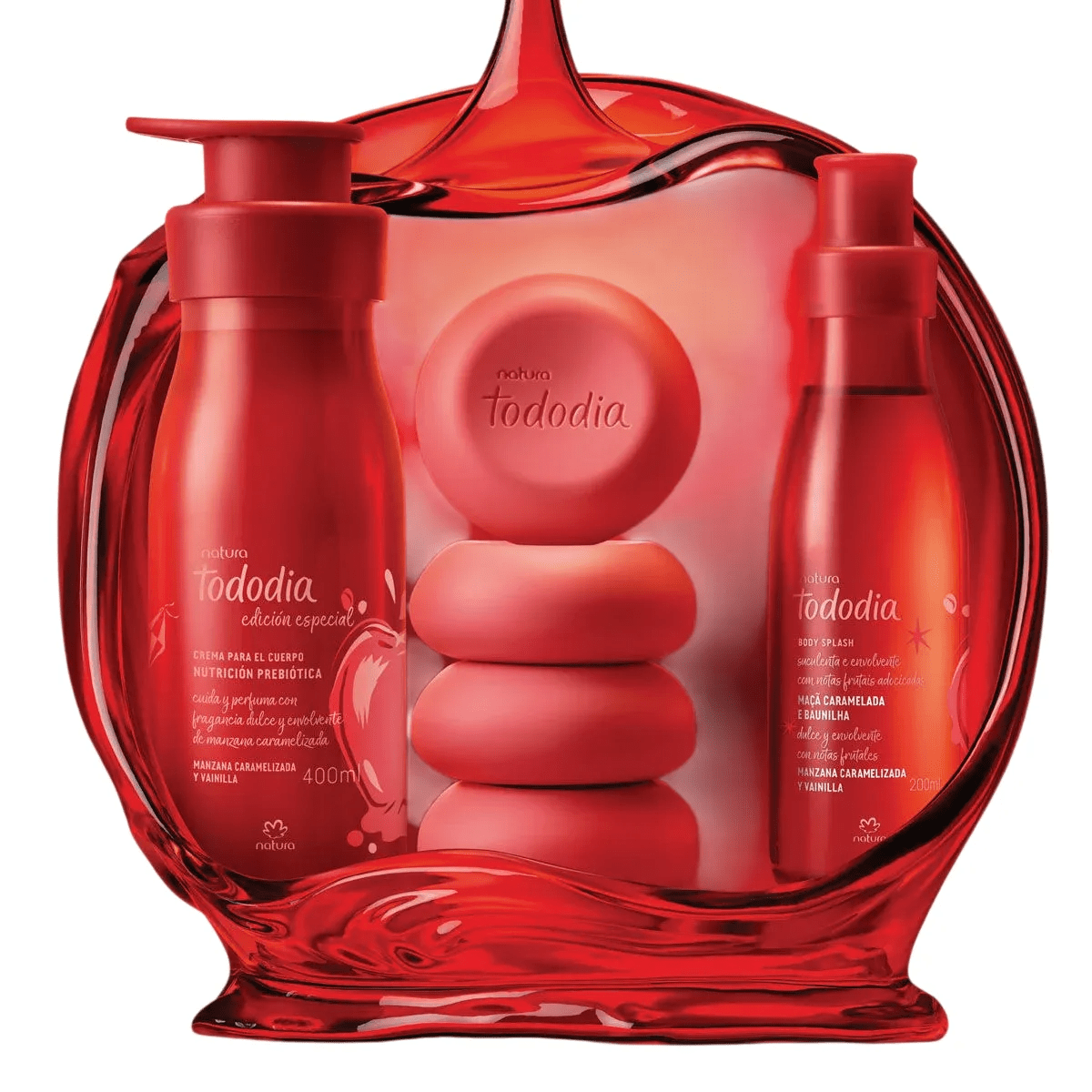 KIT MANZANA CARAMELIZADA Y VAINILLA BODY + CREMA CORPORAL + JABONES2