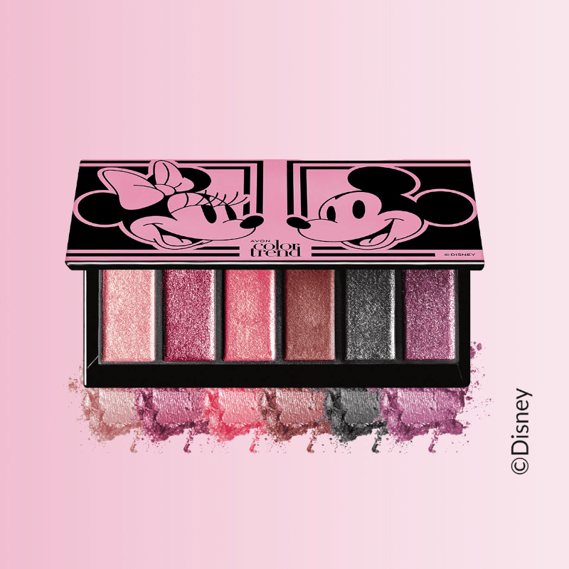 PALETA DE SOMBRA PARA OJOS COLOR TREND DISNEY AVON 4,2 G2