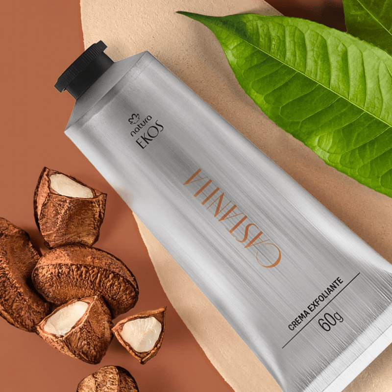 PULPA EXFOLIANTE PARA MANOS Y PIES CASTAÑA EKOS 60 G3