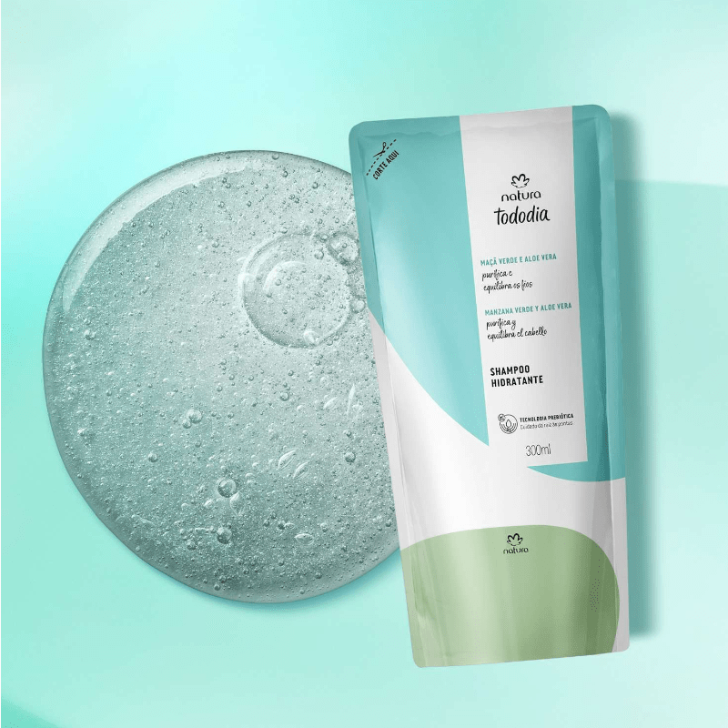REPUESTO SHAMPOO MANZANA VERDE Y ALOE VERA 300 ML2