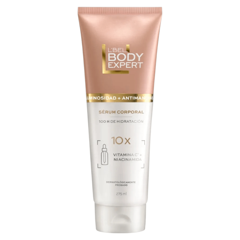 SERUM CORPORAL LUMINOSIDAD + ANTIMANCHAS BODY EXPERT LBEL 275 ML 0
