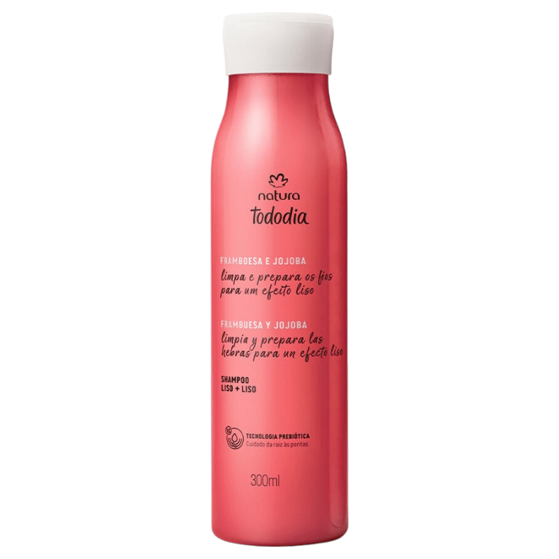 SHAMPOO LISO + LISO FRAMBUESA Y JOJOBA TODODIA 300 ML 0