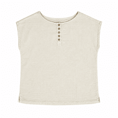 Blusa de Algodón Paracas flame mujer beige