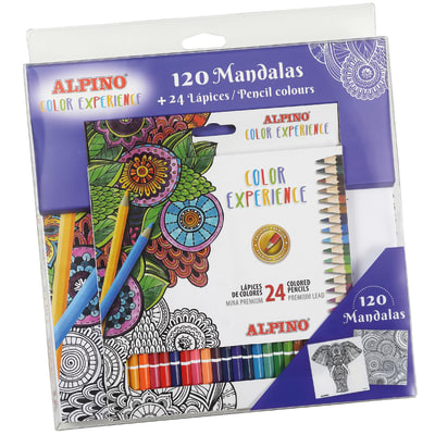 SET DE LAPICES Y MANDALAS ALPINO1