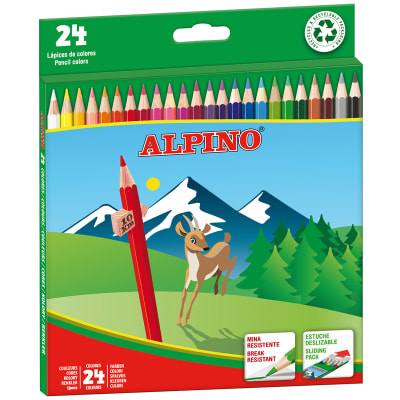 ESTUCHE 24 LAPICES DE COLORES ALPINO1