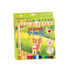 12 LAPICES DE COLORES TRIMAX ALPINO