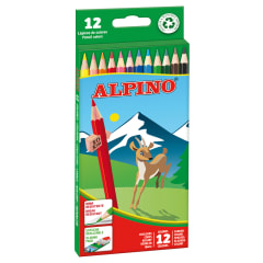 ESTUCHE 12 LAPICES DE COLORES ALPINO