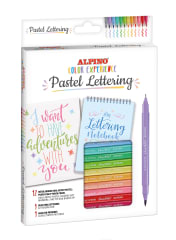SET PASTEL LETTERING ALPINO COLOR EXPERIENCE