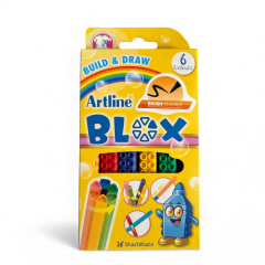 ESTUCHE 6 LAPICES BRUSH BLOX ARTLINE
