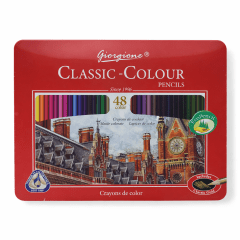 CAJA METALICA 48 LAPICES DE COLORES CLASSIC GIORGIONE