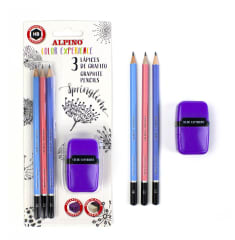 BLISTER 3 LAPIZ GRAFITO ALPINO
