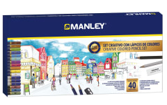 SET CREATIVO 40 PIEZAS MANLEY