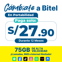 Plan Ilimitado S/ 55.90