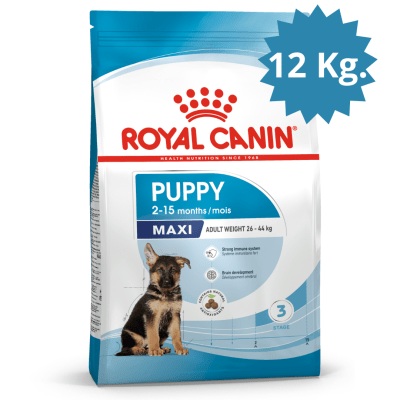 Royal Canin maxi puppy 12 kg.