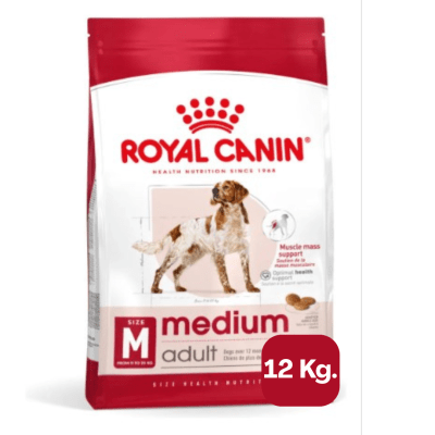 Royal Canin Medium Adulto 12 Kg.