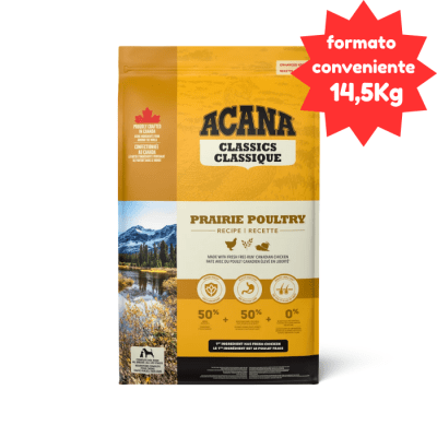 Acana Classics Prairie Poultry Alimento Seco para Perro Adulto Pollo 14.5 kg1