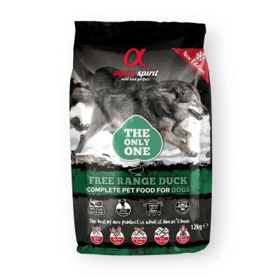 Alpha Spirit Free Range Duck 12 kg