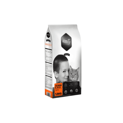 Amity Premium Gato Salmon & Rice 1,5Kg (vencimiento 07/05/2026)1