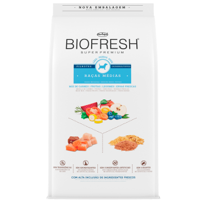Biofresh Dog cachorros raza mediana 10.1 Kg.