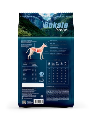 Bokato Senior Raza Mediana y Grande Super Premium 12 Kg