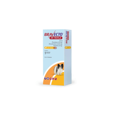 Bravecto 1 M Triple 2kg a 4,5Kg (1tab)1