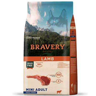 Bravery Mini Adulto cordero 7 kg