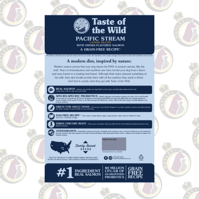 Taste Of The Wild Pacific Stream Adulto 12,2 Kg.