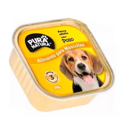 Lata Pura Natura Perro Adulto Sabor Pollo 300g1