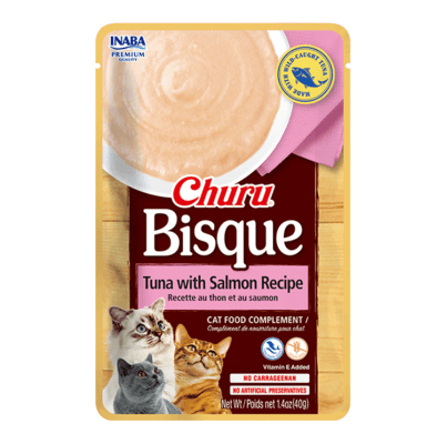 Churu Bisque tuna with salmon 40g.1