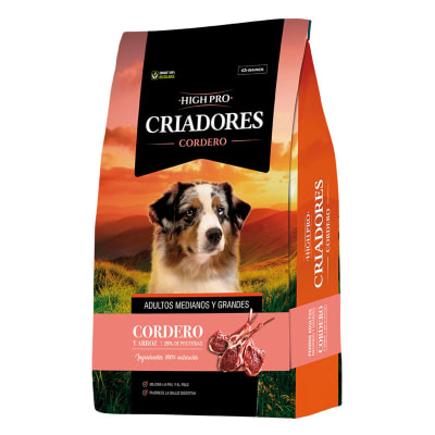 Criadores Adulto High Pro Cordero 20 Kg