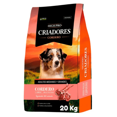 Criadores Mantención Adulto High Pro Cordero 20Kg1