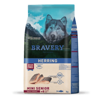 Bravery Mini senior 8+ Herring  7 Kg1