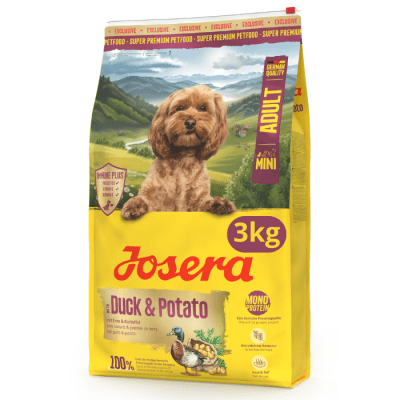 Josera Mini Adulto Duck & Potato  Alimento Seco para Perros 3 kg1