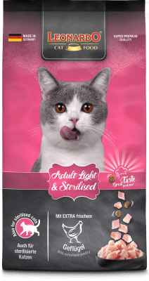 Leonardo Adult light & Sterilized 7,5 Kg.