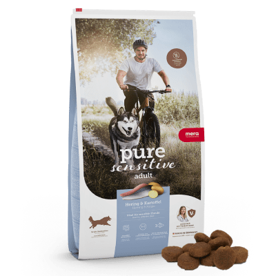 Mera Pure Sensitive Fresh Meat herring & Potato 12,5 Kg.