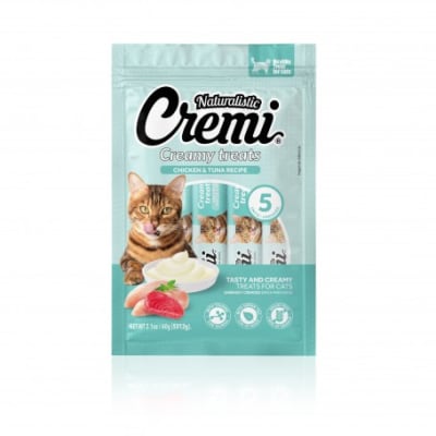 Naturalistic Cremi Chicken & tuna 60g.
