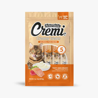 Naturalistic Cremi Salmón y atún 60g.