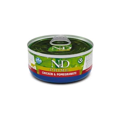 N&D Lata Prime Adulto Pollo y Granada 70g